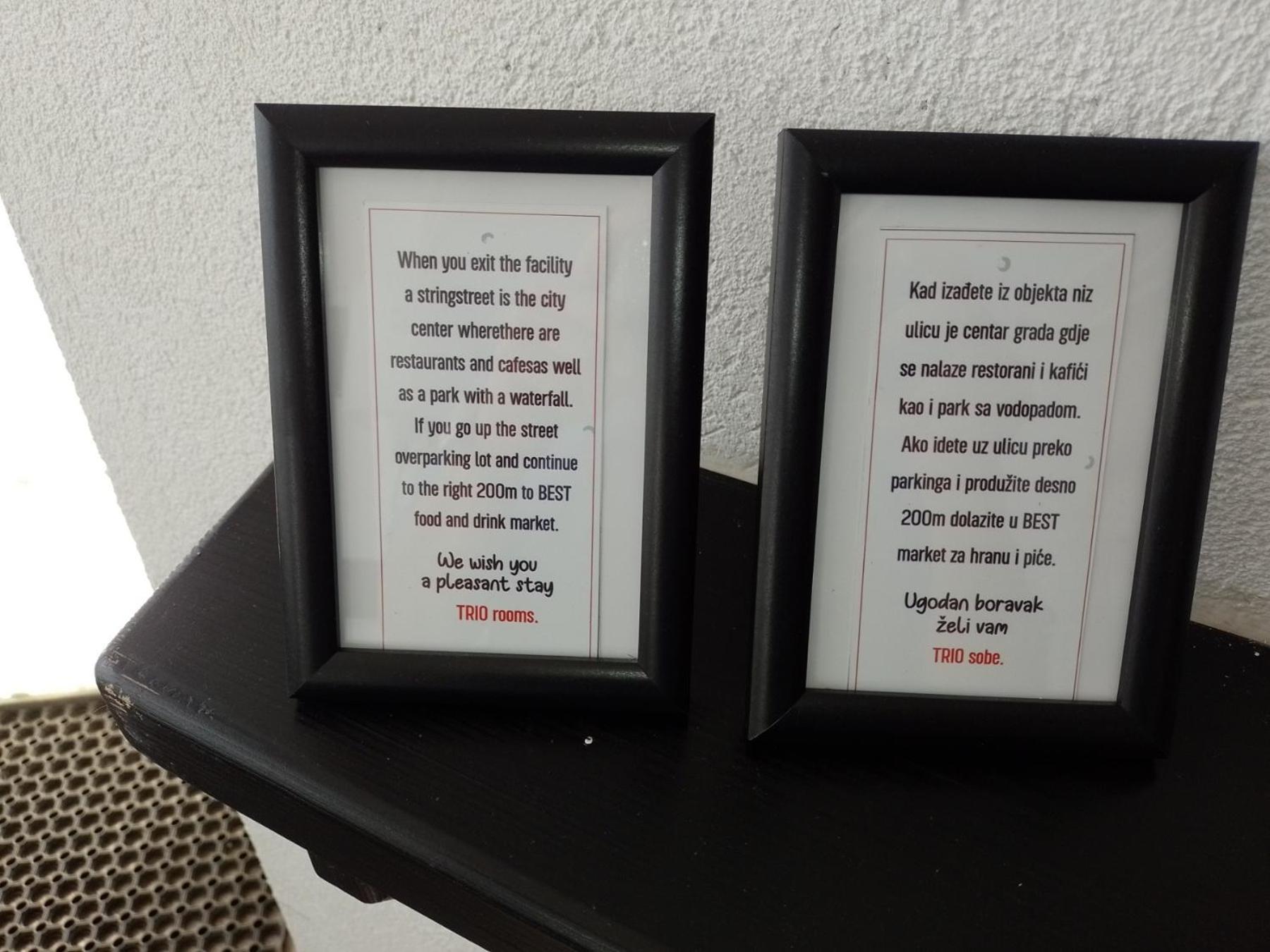 Trio Sobe Hotel Jajce Bagian luar foto